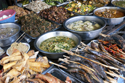 phnom penh food market