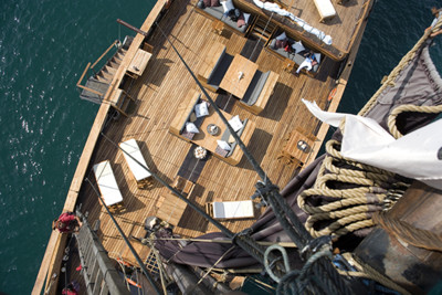 Sailing in Indonesia