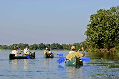 Canoeing Safari, Zimbabwe