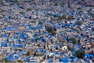 An aerial view of Jodhpur, India