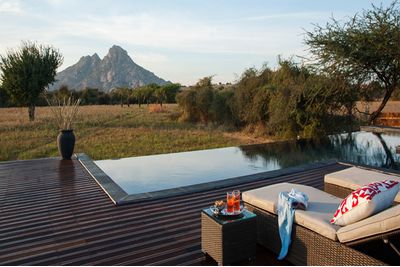 Swimming Pool at Jawai Leopard Camp, India