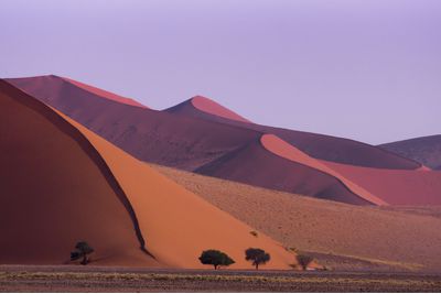 Namibia desert sand dunes