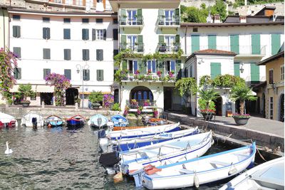 Boat in an Italian Lake