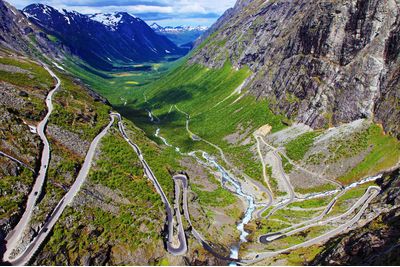 the Trollstigen Mountain Road