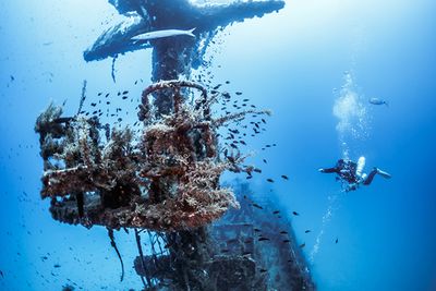 shipwreck diving in Gozo