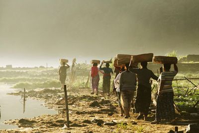 local farmers on the Uluwatu Coast, Bali