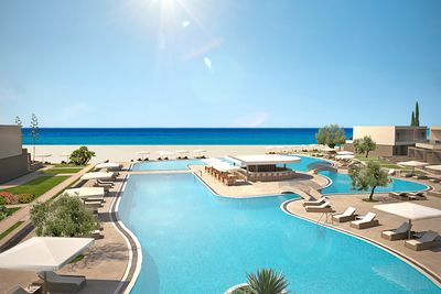 sani dunes swimming pool
