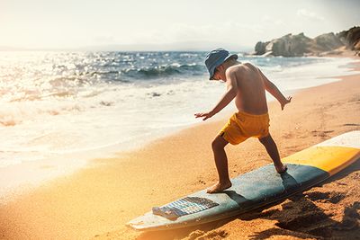 learning to surf in portugal
