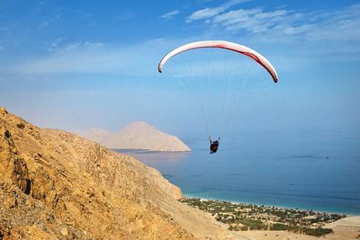 Paragliding, Zighy Bay