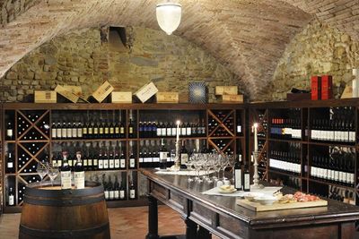 castello del nero wine cellar