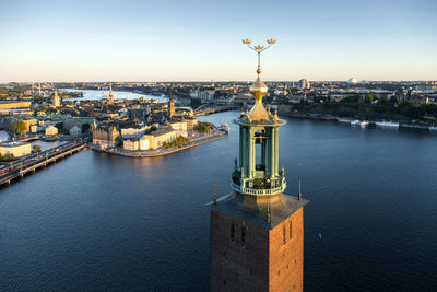 Aerial View of Stockholm