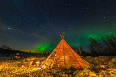 glamping laponia sweden