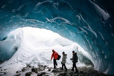 Ice Cave Exploring