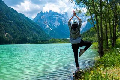 Yoga By The Dolomites