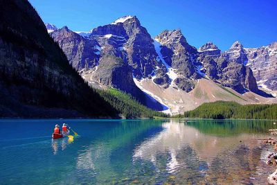 Kayaking in the Canadian Rockies