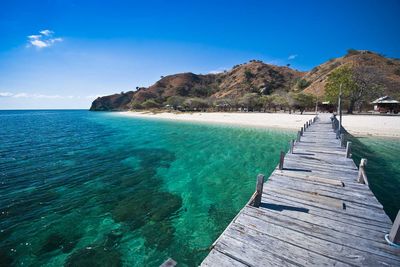 Komodo Island Pier Indonesia