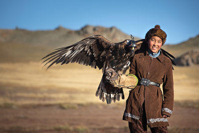 kazakh eagle hunter