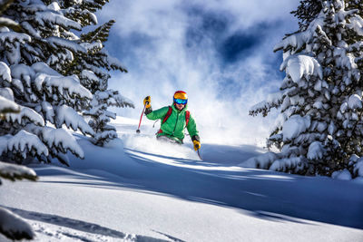Skiing