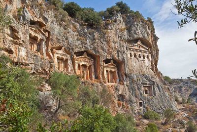 kaunos dalyan valley turkey