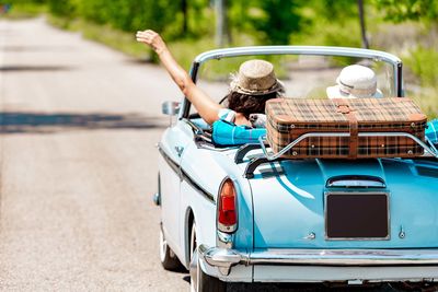 couple road trip