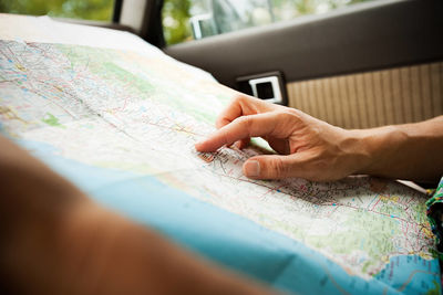 person map road trip