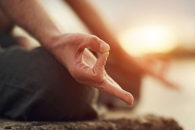 Meditation hands