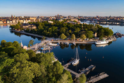 stockholm aerial view