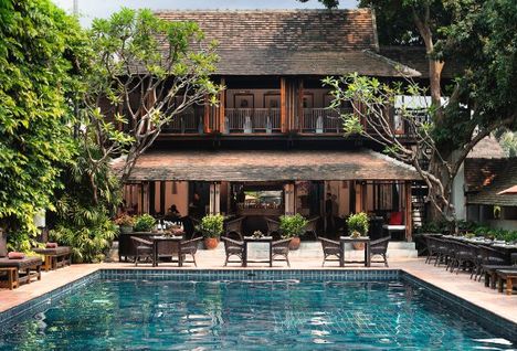 a swimming pool at tamarind village