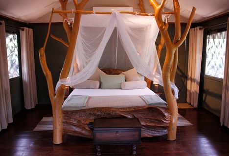 campsite bedroom