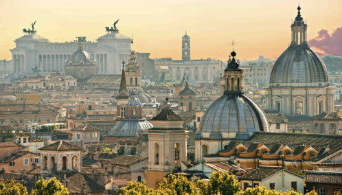 Rome's rooftops