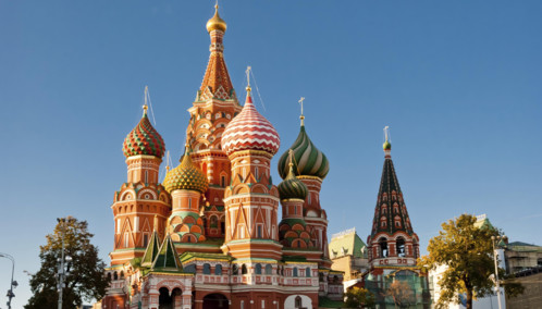 St Basil Cathedral in Moscow