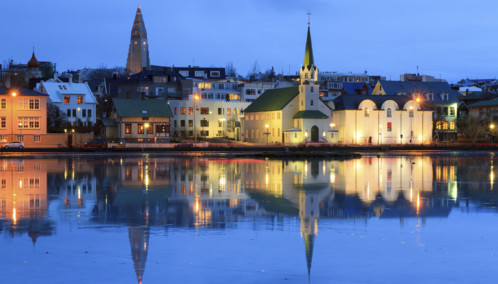 Reflection of Reykjavik