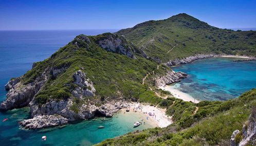 Beach in Corfu