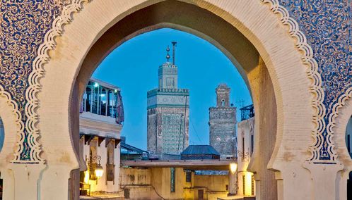 Fez archway