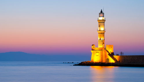 Chania lighthouse, Crete