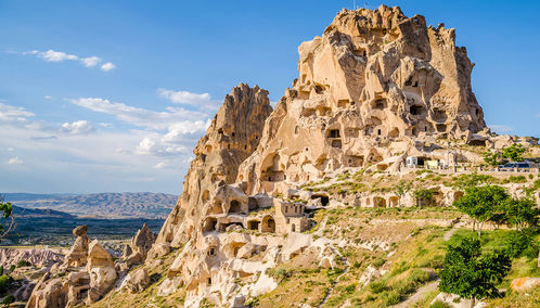 Rock formations in Cappadocia