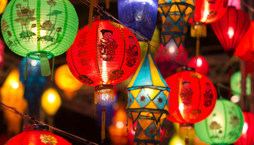 Singapore lanterns