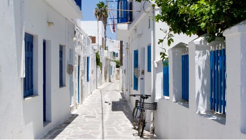 paros village streets