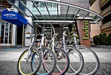 Loden exterior and cruiser bikes