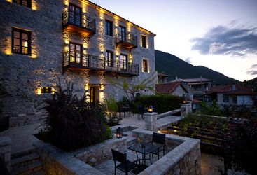 Villa Vager evening view
