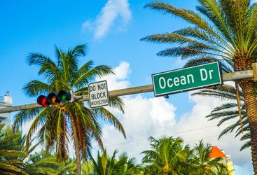 Ocean Drive Sign, Miami