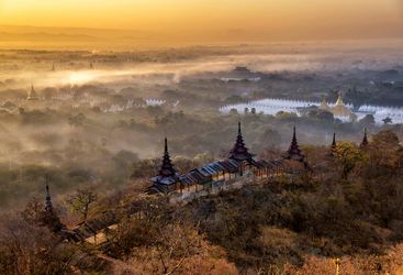 View from Mandalay Hill