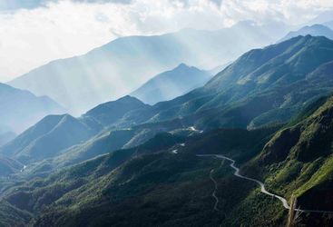 Winding Road Through Sapa