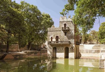 North Fasilades Bath Gonder in Ethiopia