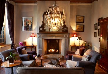 Interior at Hawksmoor, luxury hotel in South Africa
