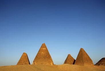 Pyramids in the Desert