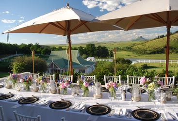 Dining at Oaklands Country Manor, luxury hotel in South Africa