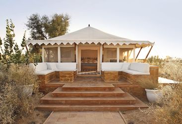 tent exterior