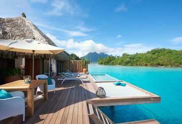 Conrad Bora Bora Nui royal pool overwater villa