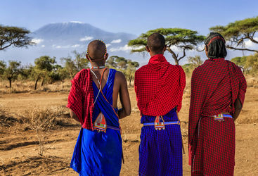 three maasai tribe